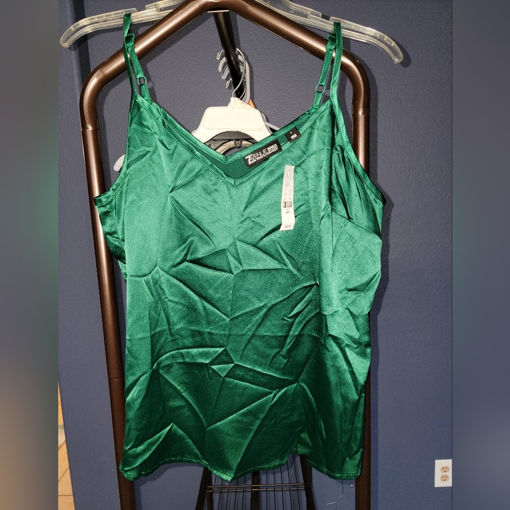 NY&Co Green Cami (L)